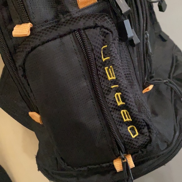 Authentic Obrien large black laptop computer backpack - Picture 6 of 14